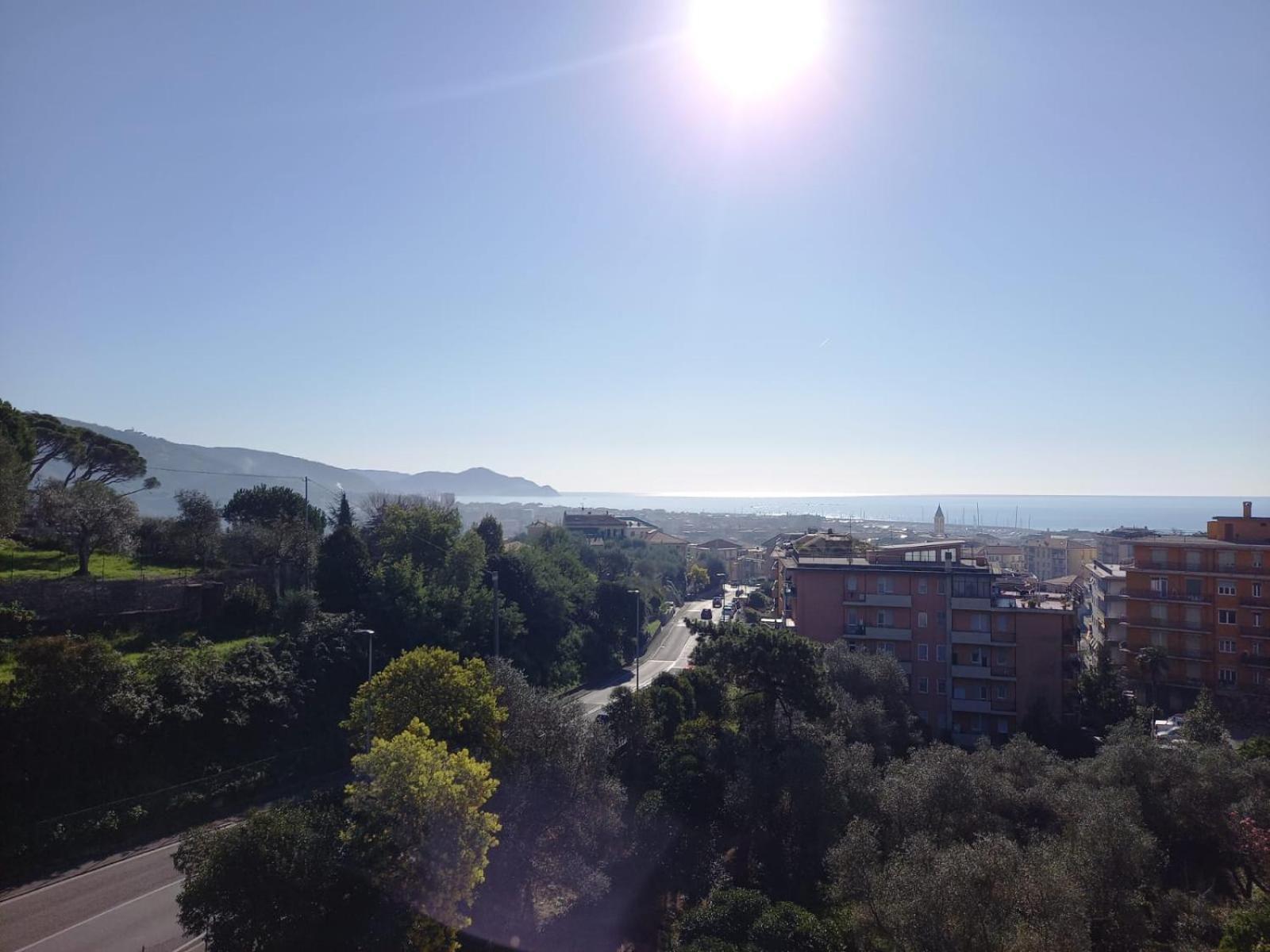 شقة Terrazza Sul Mare In Via Devoto كيافاري المظهر الخارجي الصورة